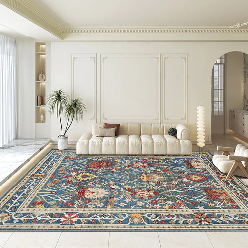 Tapete Boho Mosaico na cor Turquesa